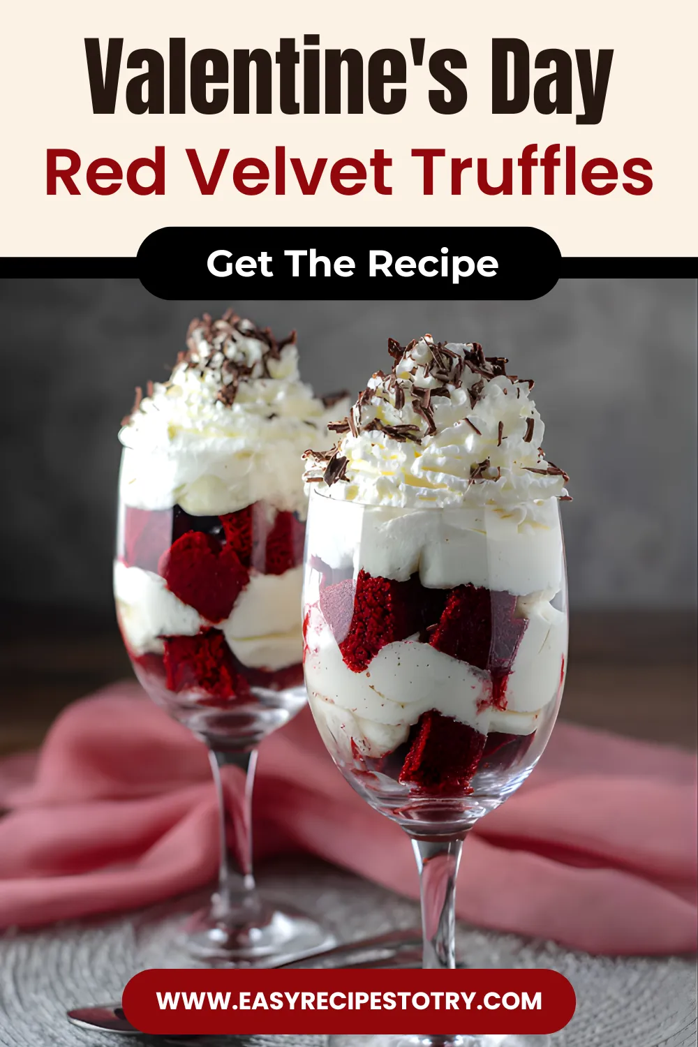 Valentine's Day Red Velvet Truffles RECIPE