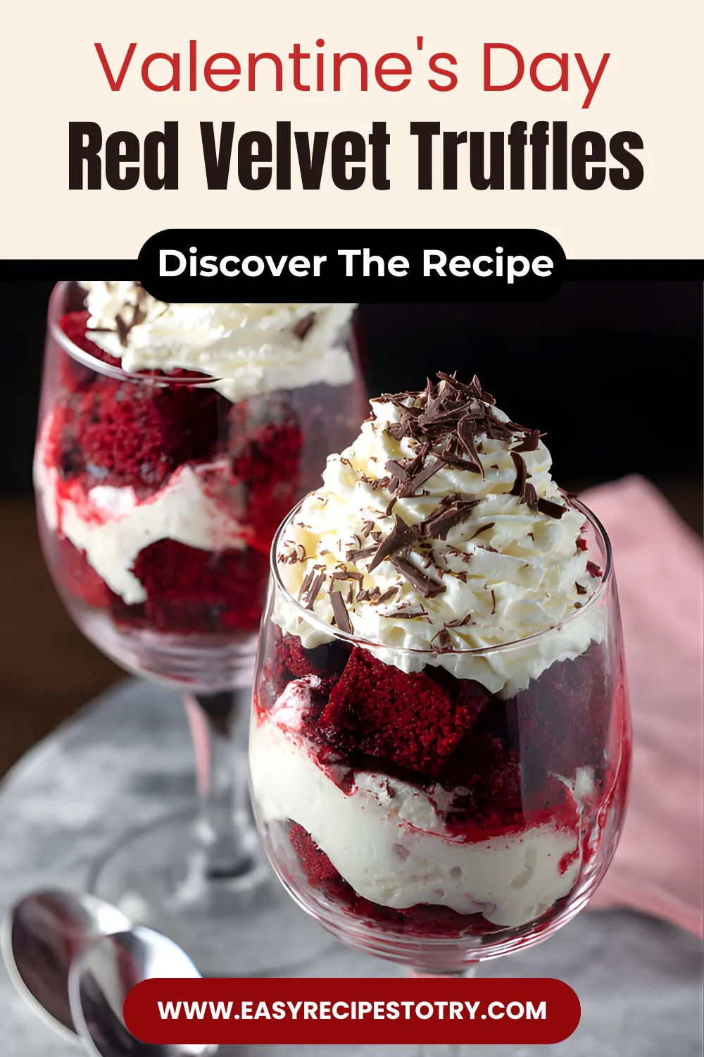 Valentine's Day Red Velvet Truffles