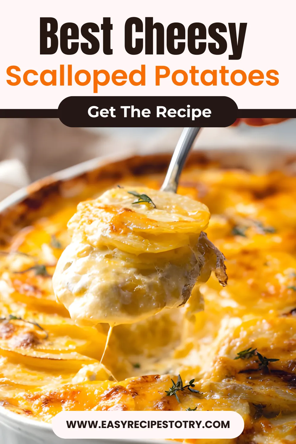 Cheesy Scalloped Potatoes (Au Gratin)
