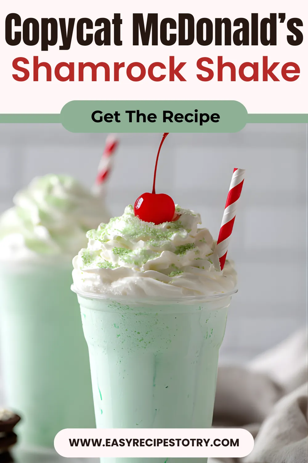 Copycat McDonald’s Shamrock Shake