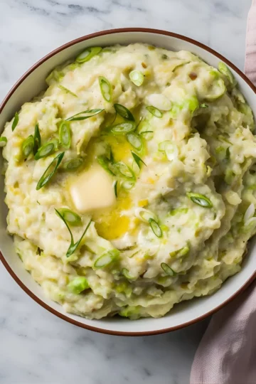 Creamy colcannon bowl