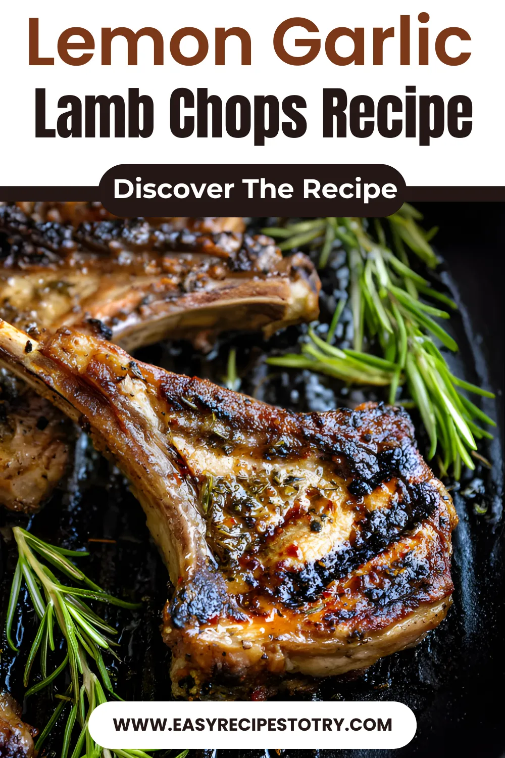 Easy Lemon Garlic Lamb Chops