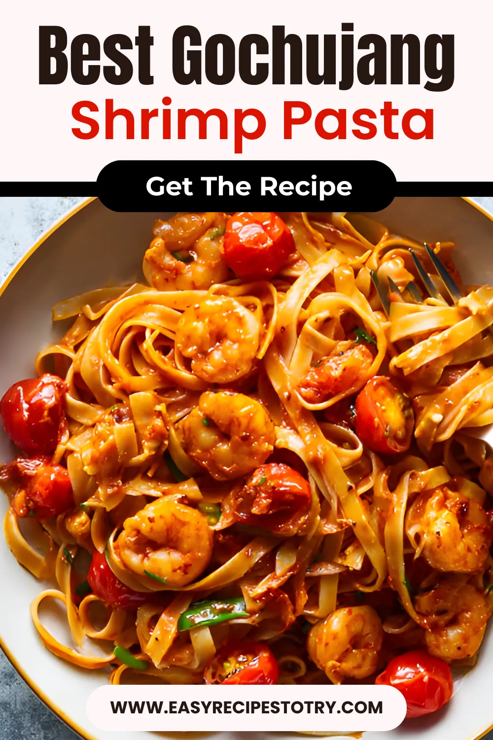 Gochujang Shrimp Pasta recipe