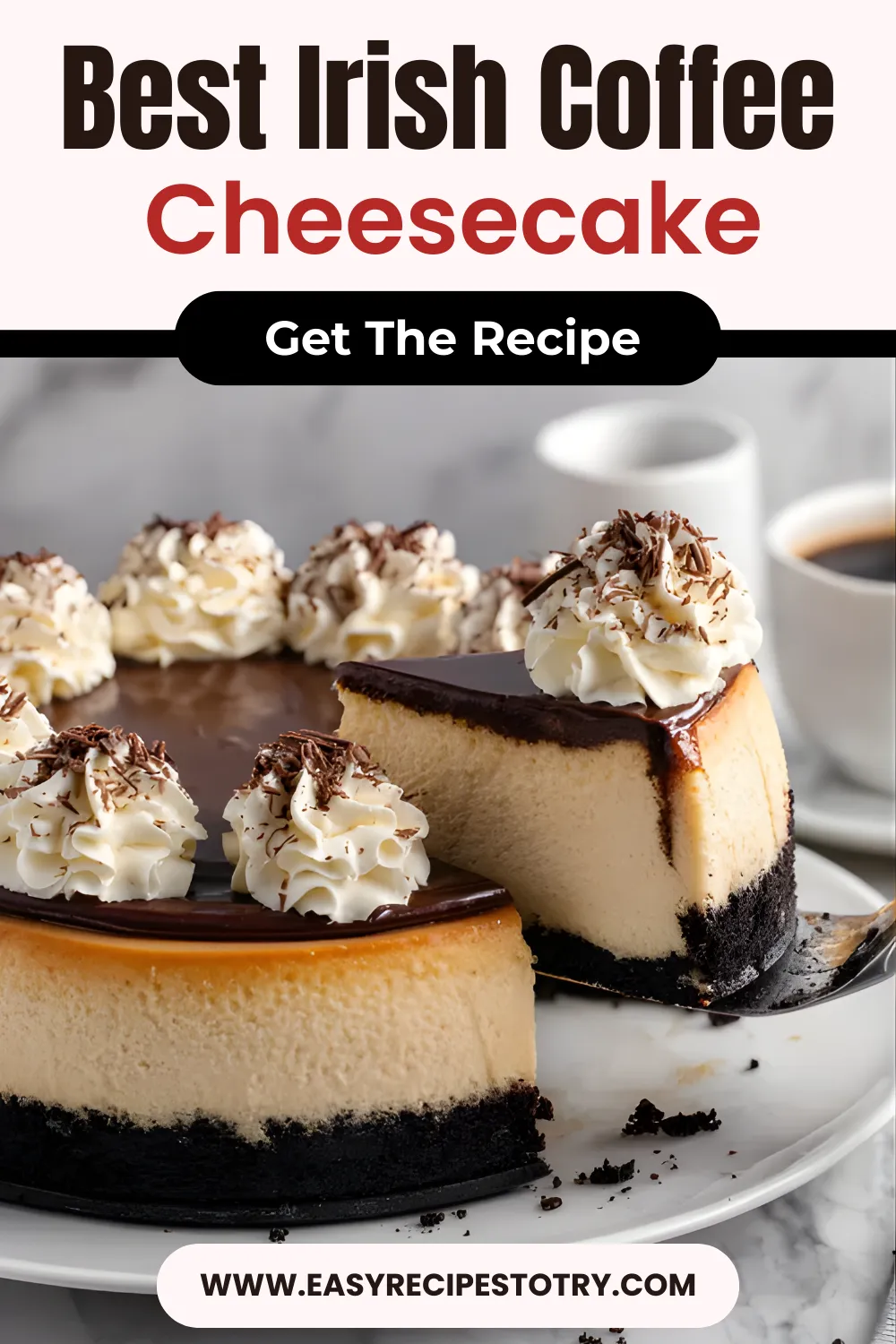 Irish Coffee Cheesecake