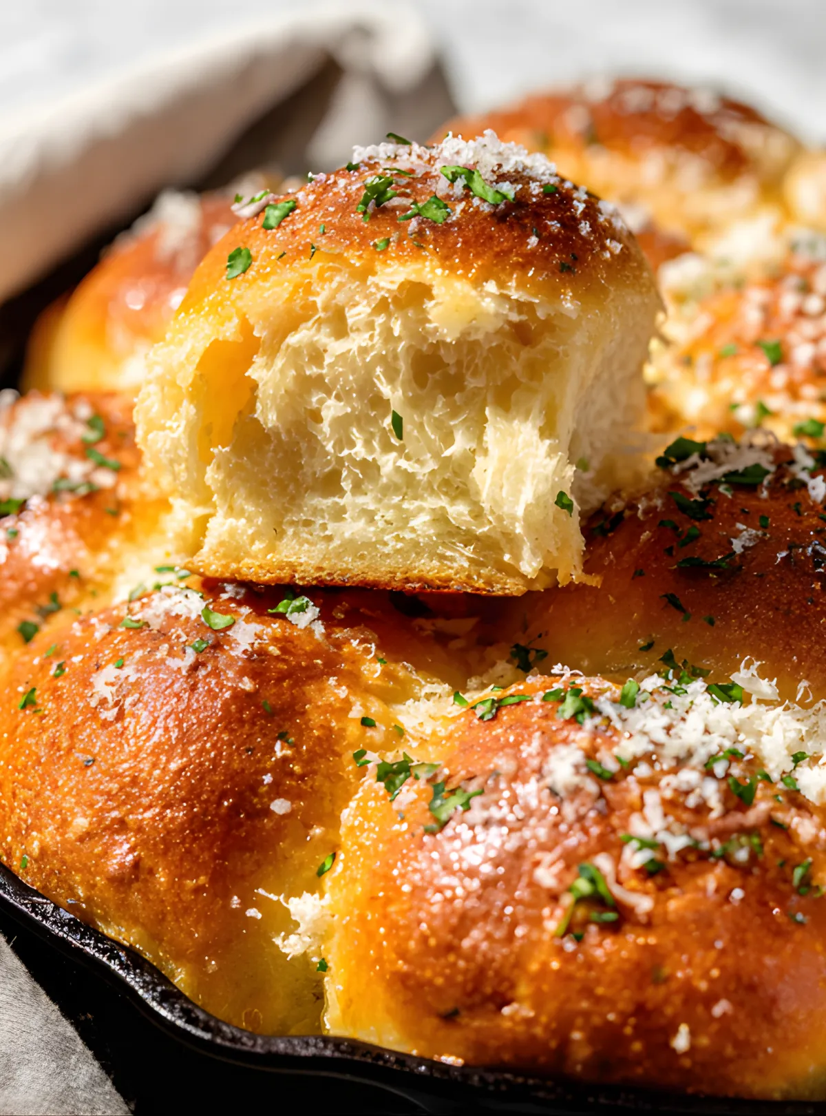 Skillet pull apart rolls