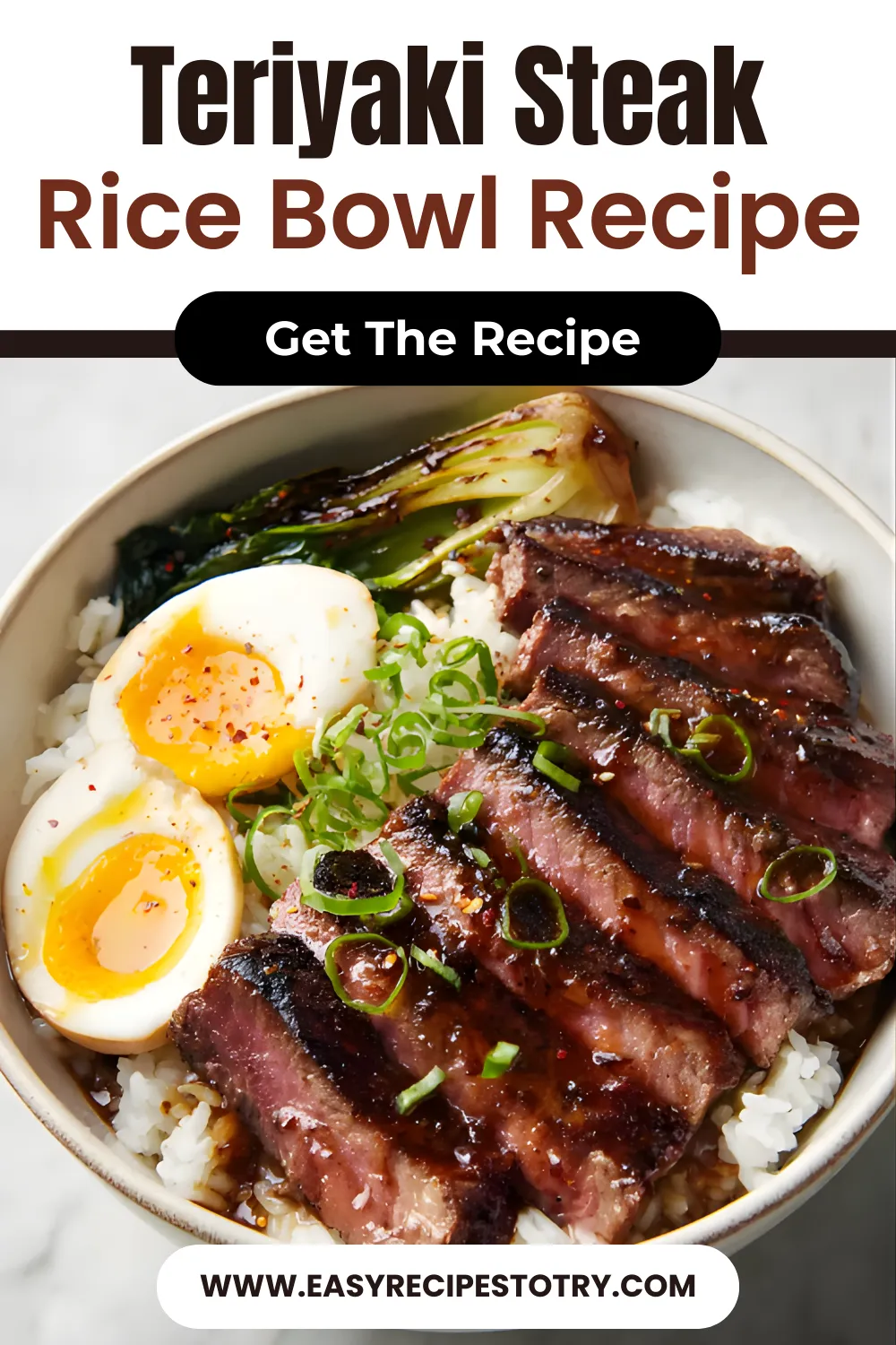 Teriyaki Steak Rice Bowl recipe