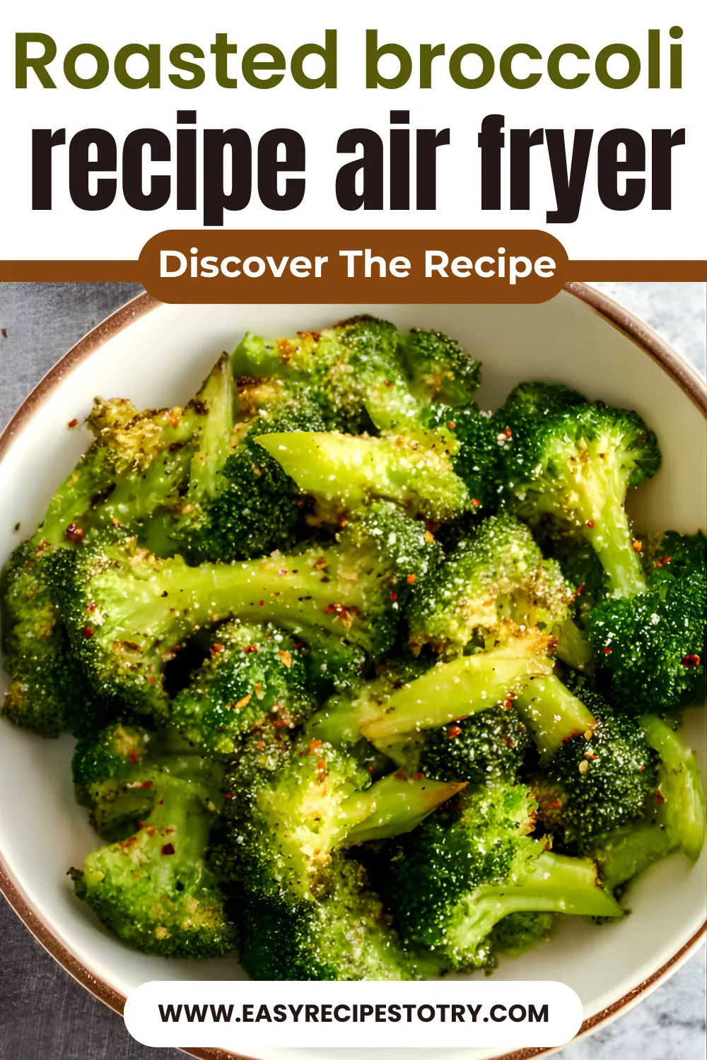 roasted broccoli recipe air fryer