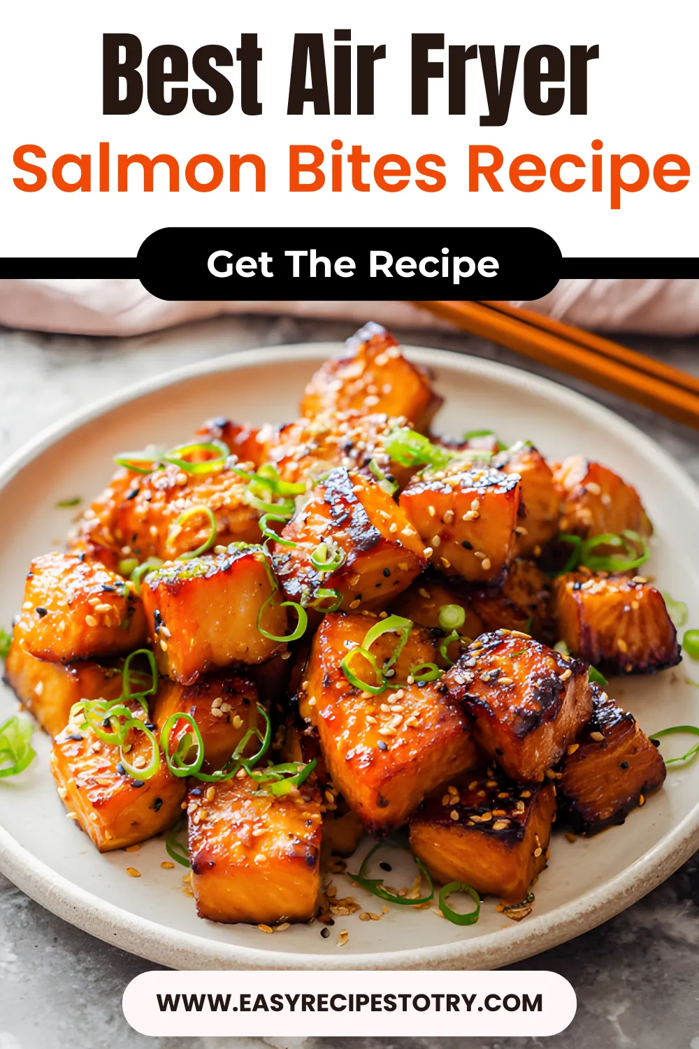 Air Fryer Salmon Bites