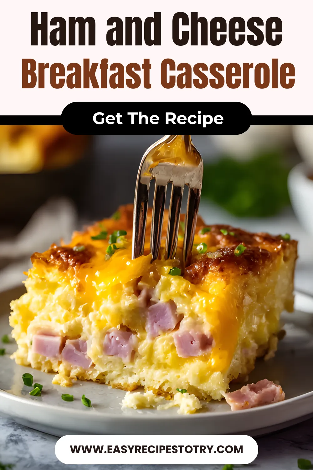 Ham and Cheese Breakfast Casserole