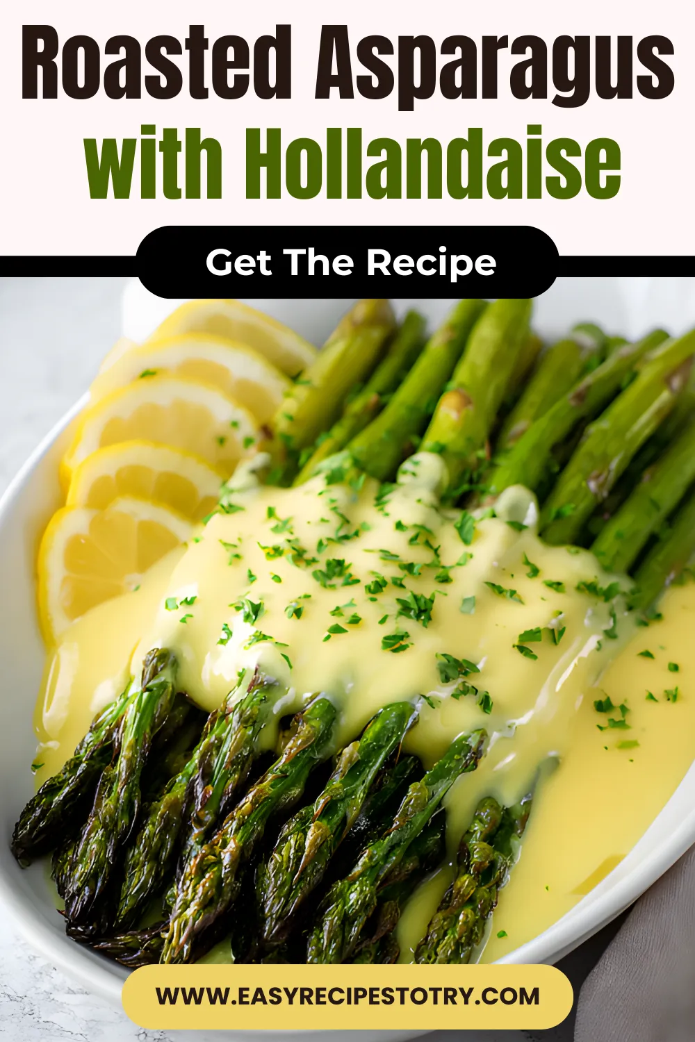 Roasted Asparagus with Hollandaise recipe