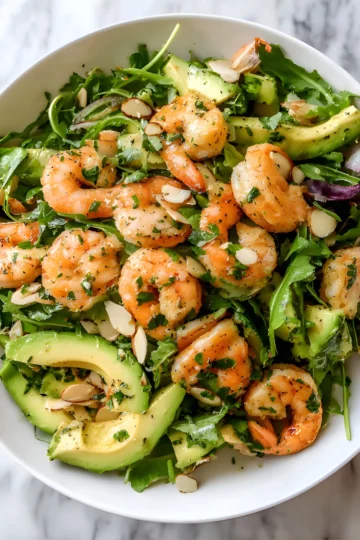 shrimp avocado salad