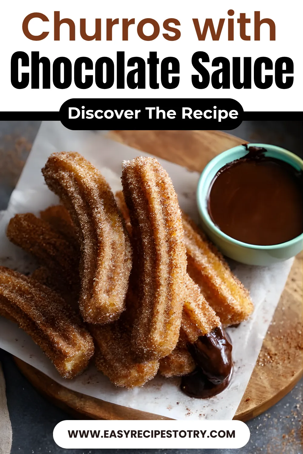 Churros with Chocolate Sauce RECIPE
