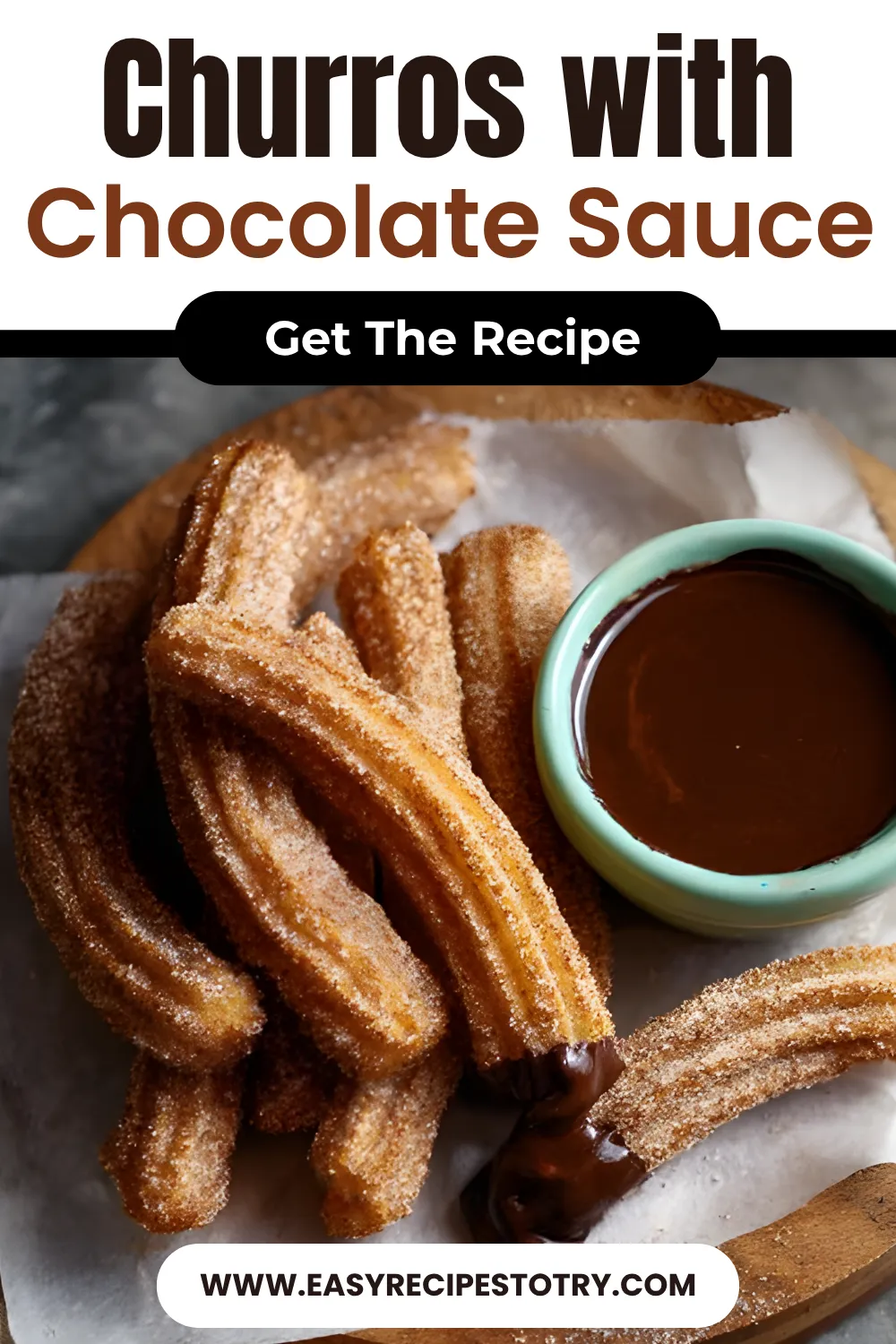 Churros with Chocolate Sauce