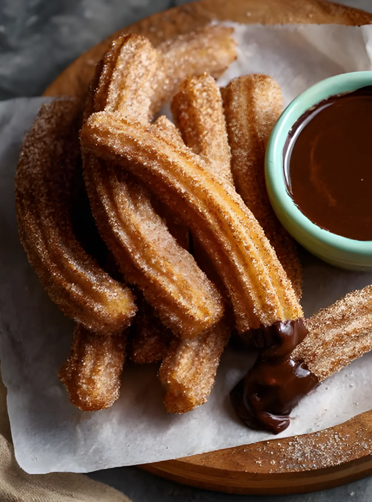 churros chocolate dip
