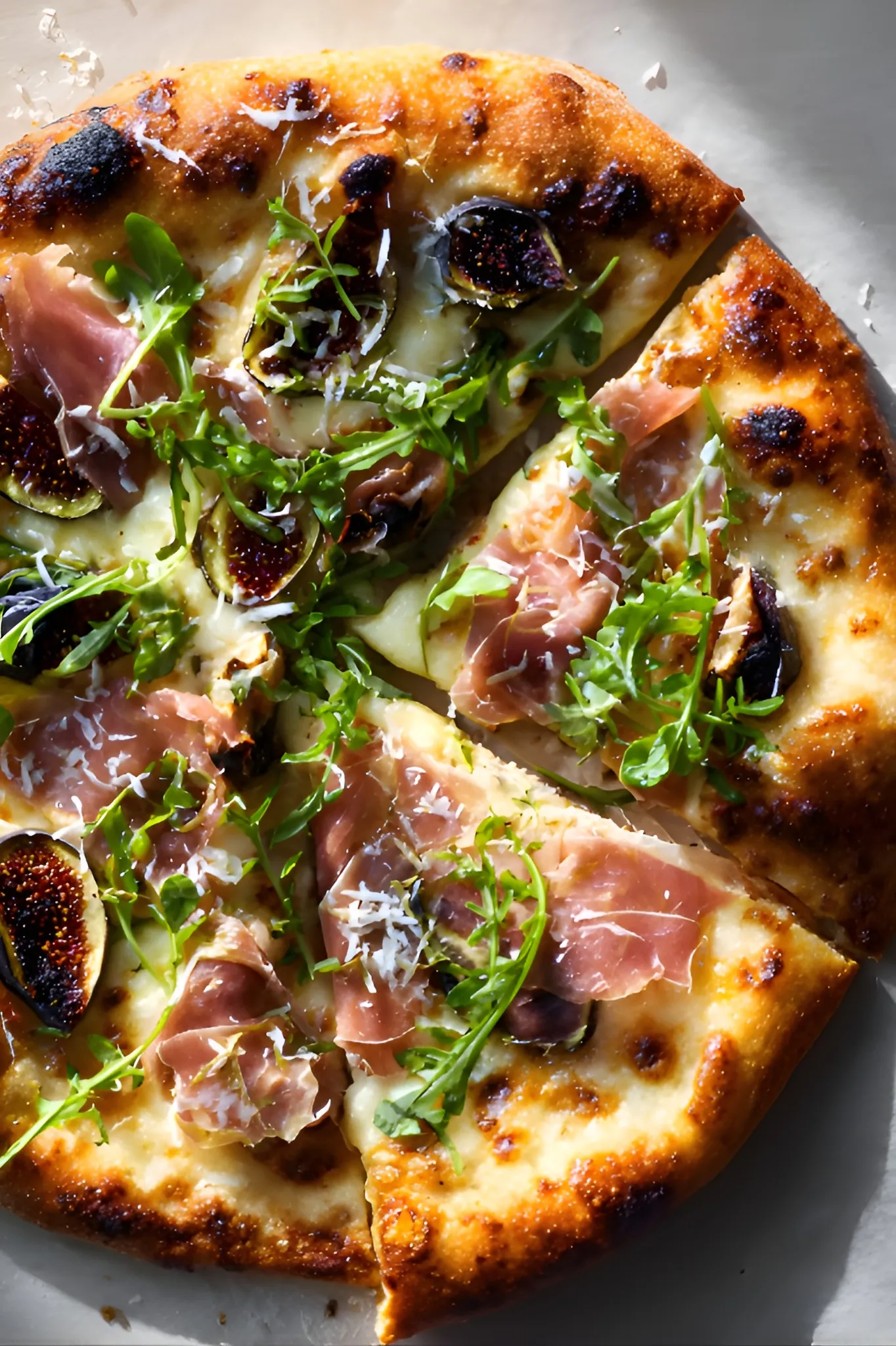 fig prosciutto pizza