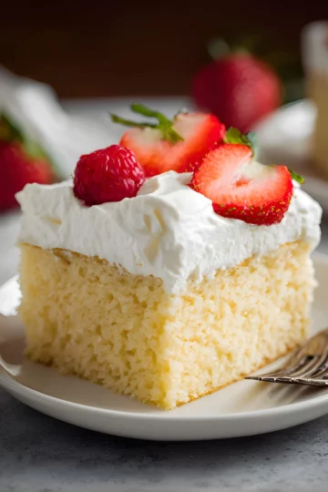 tres leches slice